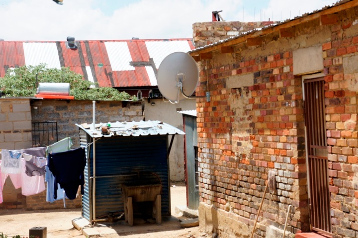 Community toilet - Alexandra Township - Johannesburg, South Africa